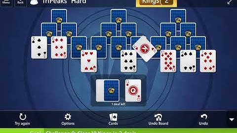 Event\Two Game Tangle Mini: #9 TriPeaks - Hard - July 17, 2020