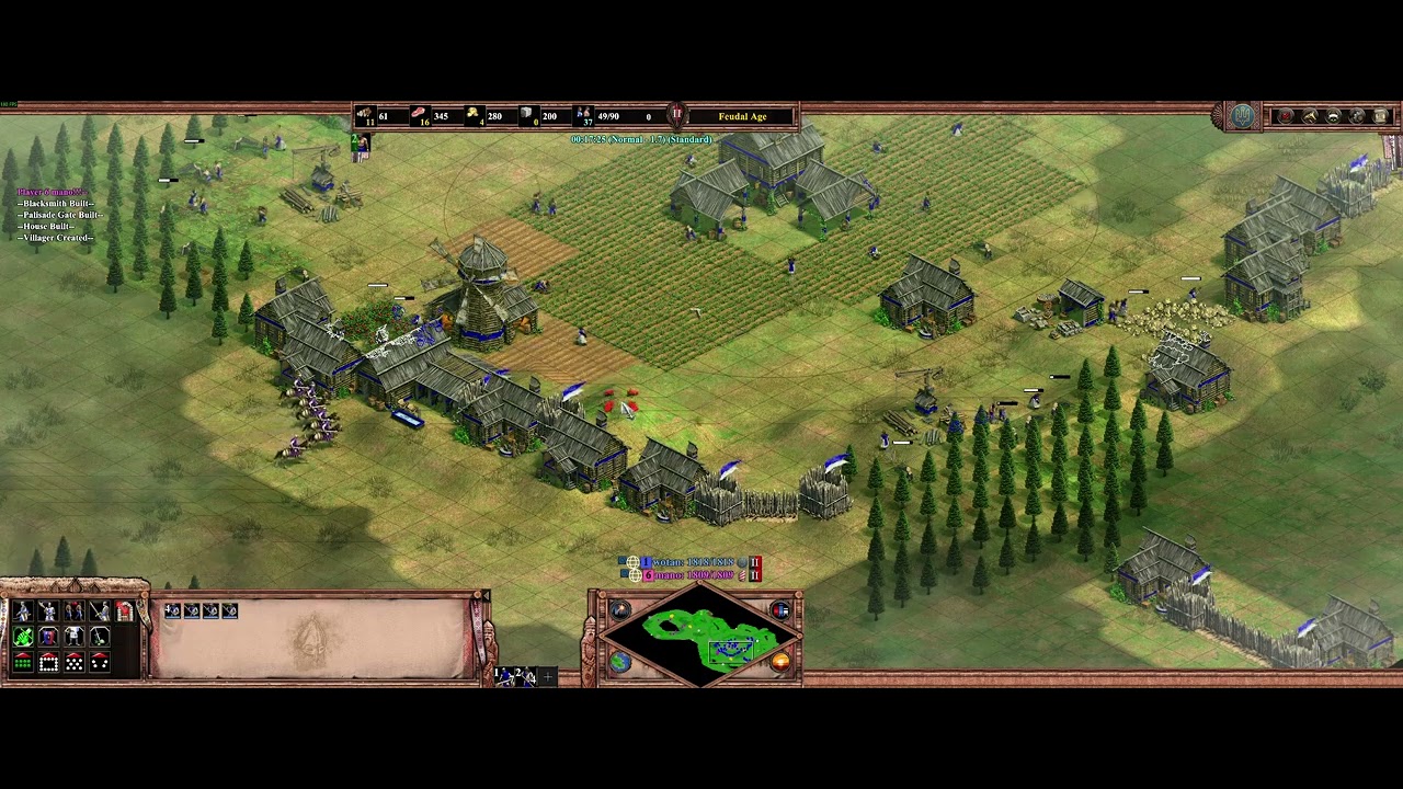 Age Of Empires 2 DE - low elo game play - Slavs vs Magyars. Arabia.