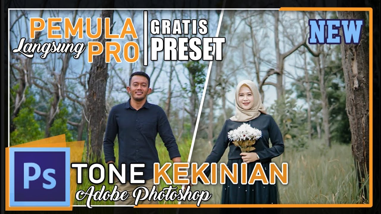 Wedding Color Tone Kekinian | Tutorial Photoshop | free ...