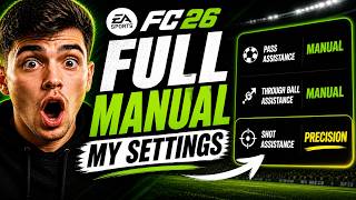 My Full Manual Settings in EA Sports FC 26 (Exact Controls I Use)