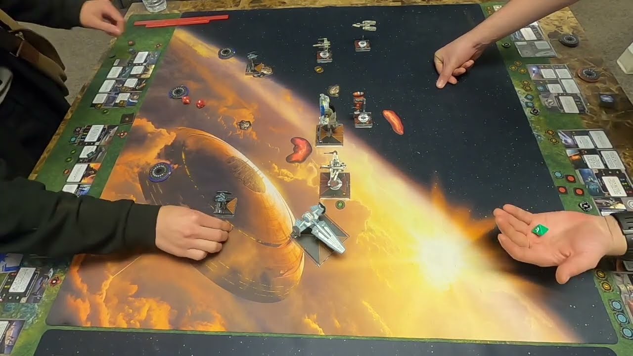 X-Wing Battle Report: Separatist 4 VS Rebel ARC-B-X-Y