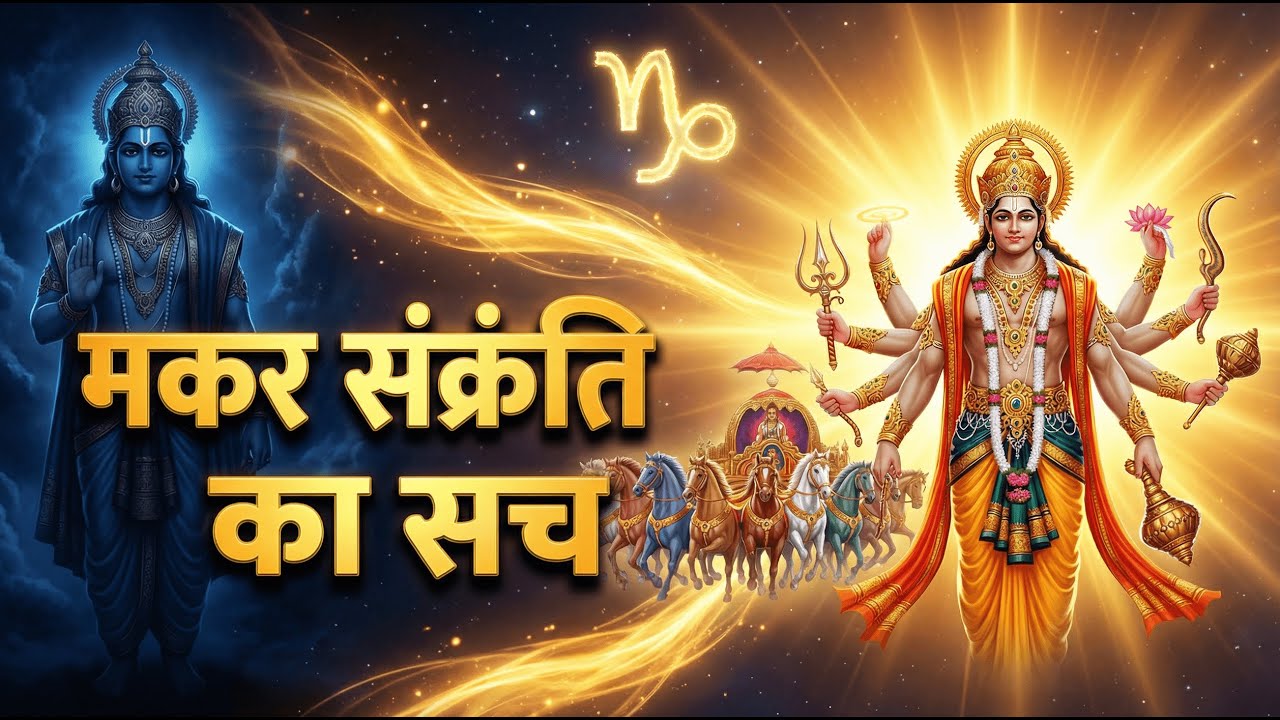 मकर संक्रांति की कथा | सूर्य भगवान और शनि देव की कहानी | उत्तरायण का रहस्य | Makar Sankranti