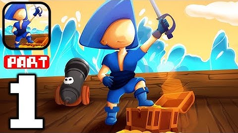 Captains Idle - Gameplay Walkthrough Part 1 Tutorial Become the Pirate King (iOS,Android)