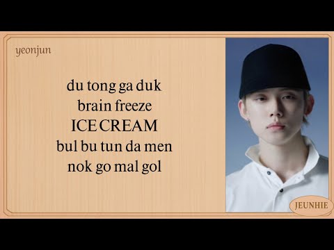YEONJUN 'ICE CREAM' Easy Lyrics