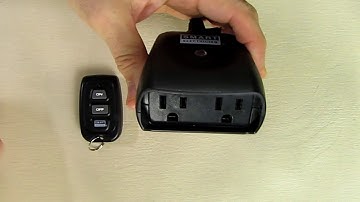 SIMPLEST Outdoor Indoor Wireless Remote Control 2 Outlet Receiver REVIEW