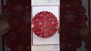 Use Die Cut 3D Decoupage For EASY DIY Christmas Cards 🎅 ASMR Crafting #asmr #asmrsounds  #craft