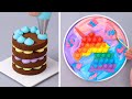 Top Trending Rainbow Cake Decorating Recipes For All the Rainbow Cake Lovers | Tasty Cake Tutorials