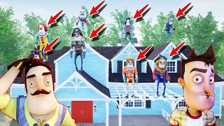 ORDU GİBİ WİLSON AMCA HER YERDE 😱 Hello Neighbor Mod