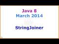 Java 8 - StringJoiner