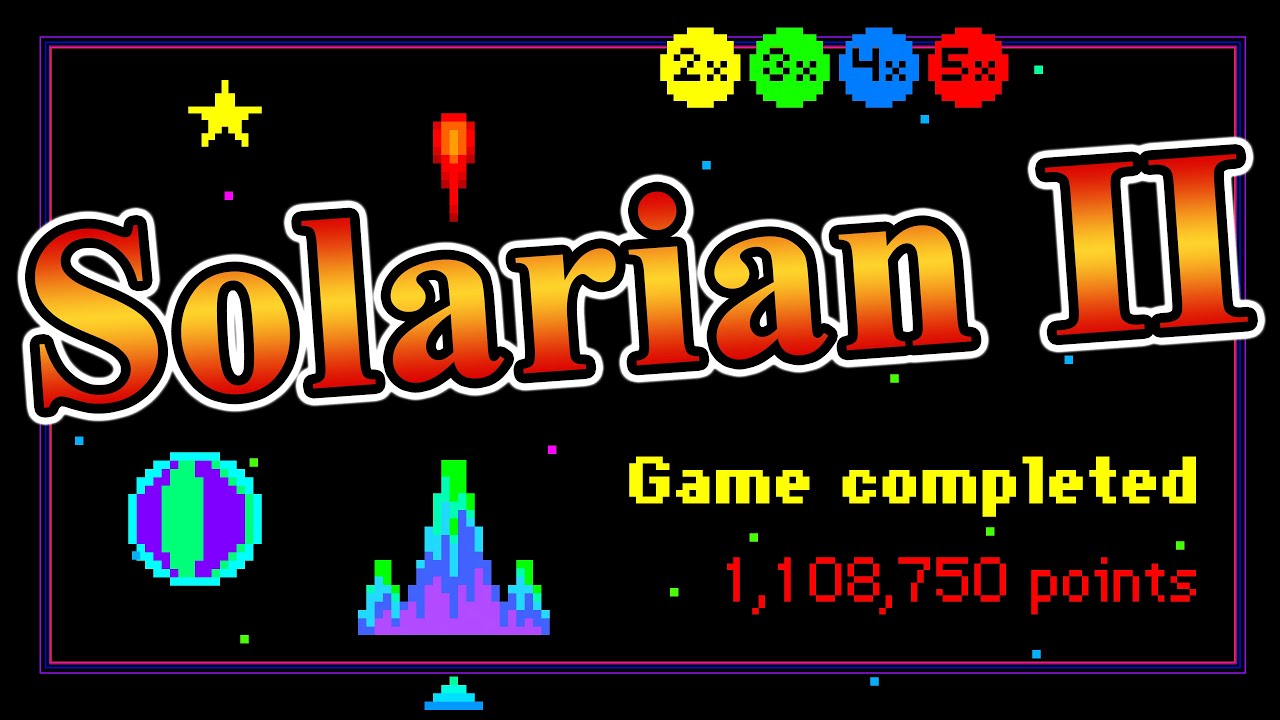 Solarian II - High Score 1,108,750 [WR] - YouTube