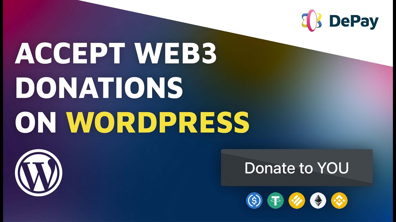 How to Accept Web3 Cryptocurrency Donations on Wordpress