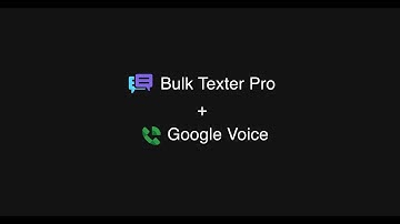 Bulk Texter Pro: Demo with Google Voice