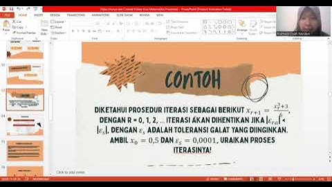 Tugas 1 - Pengantar Metode Numerik dan Pembahasan Tentang Galat (Error)