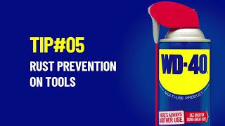 How to Prevent Rust on Tools Using WD-40 Multi-Use Product