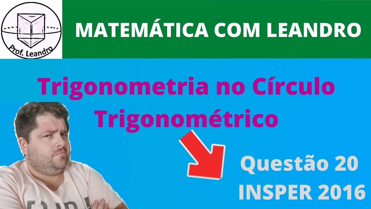 Trigonometria no Círculo Trigonométrico - INSPER 2016 - Questão 20