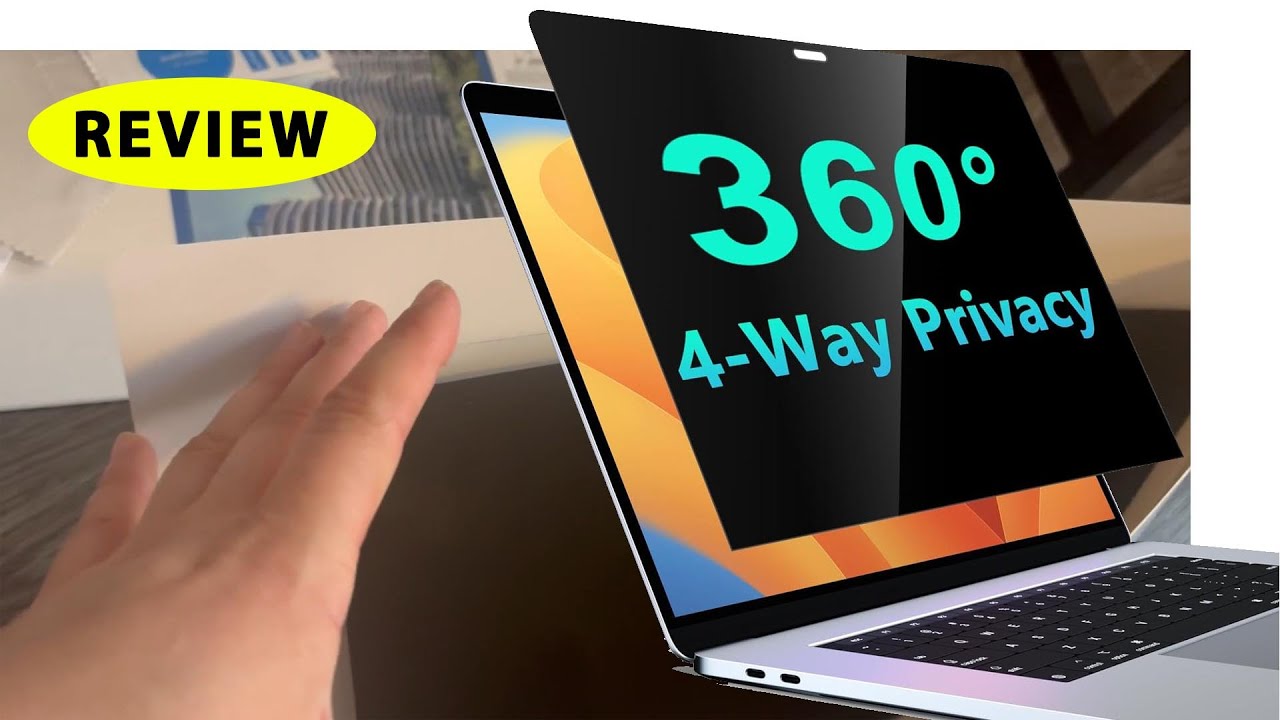 360 Blocking Laptop Screen Protector Review - YouTube