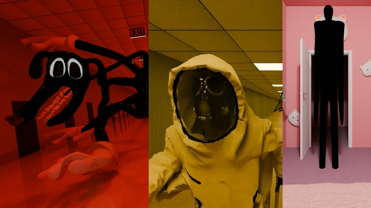 Typical half year in BACKROOMS!!! (Found Footage) #backrooms #3d #animation