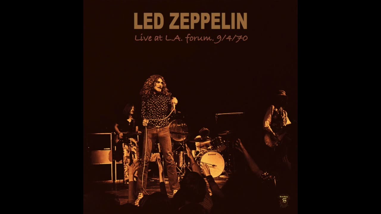LED ZEPPELIN / LIVE at Los Angeles Forum Sept. 4th. 1970 * THE