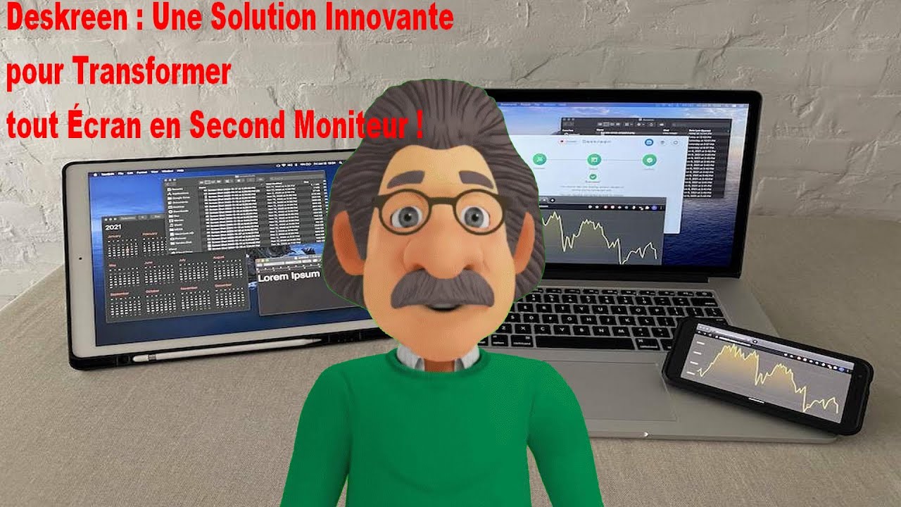 Transformer votre ordinateur, tablette, smartphone en écran secondaire facilement !