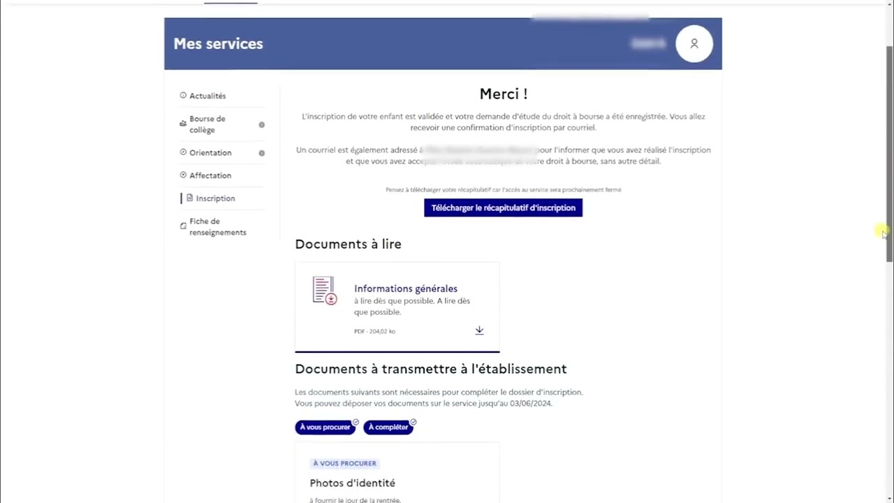 Comment s’inscrire en lycée avec  Educonnect 