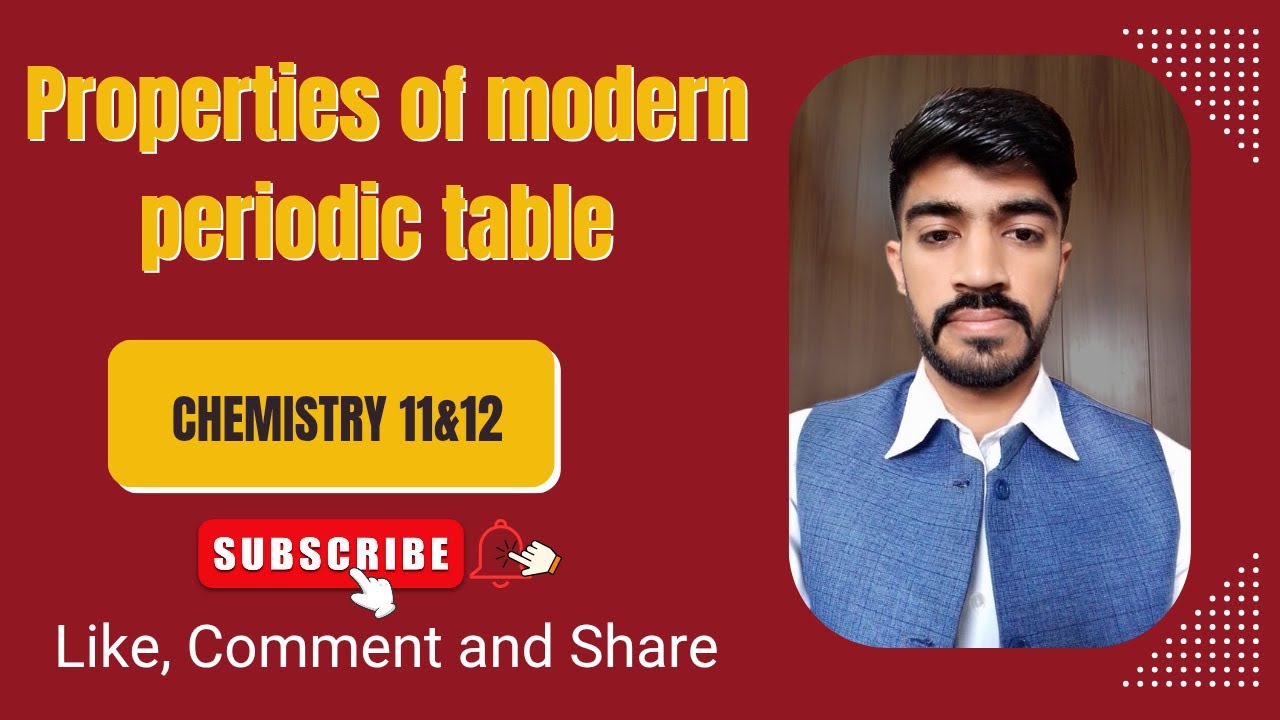 Properties of modern periodic table | groups vs periods | study with ...
