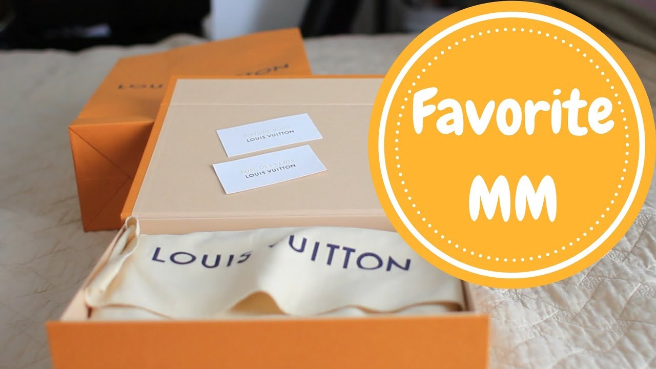 Unboxing: Louis Vuitton Favorite MM - YouTube
