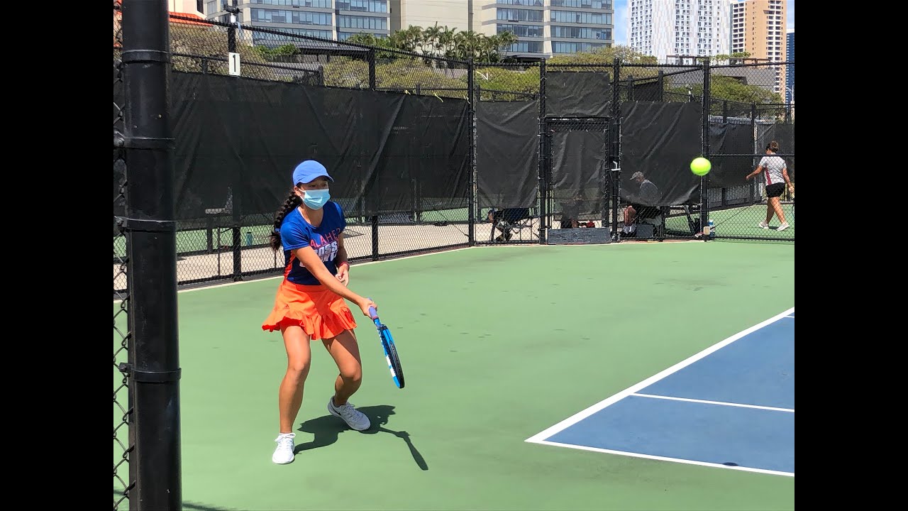 Castle vs. Kalaheo HIGHLIGHTS - OIA East High School Varsity Tennis 2021