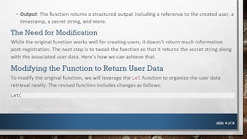 How to Utilize FaunaDB Functions to Retrieve User Data After Registration
