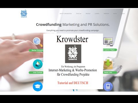 Krowdster Tutorial Deutsch