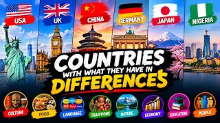 🌍 COUNTRIES & THEIR AMAZING DIFFERENCES | Things That Make Each Country Unique