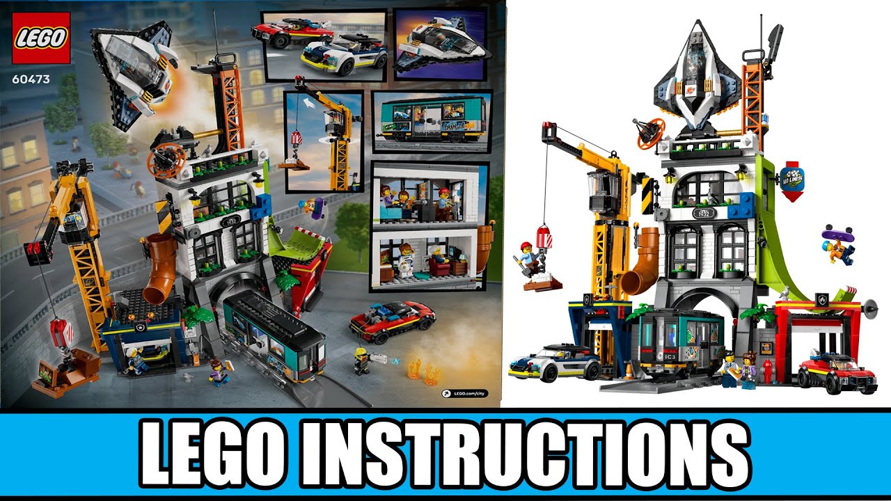 City - The City Tower LEGO instructions