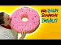 The World’s LARGEST Simpsons Donut 🍩