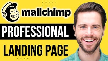 How To Make A Professional Landing Page In Mailchimp (EASY TUTORIAL)