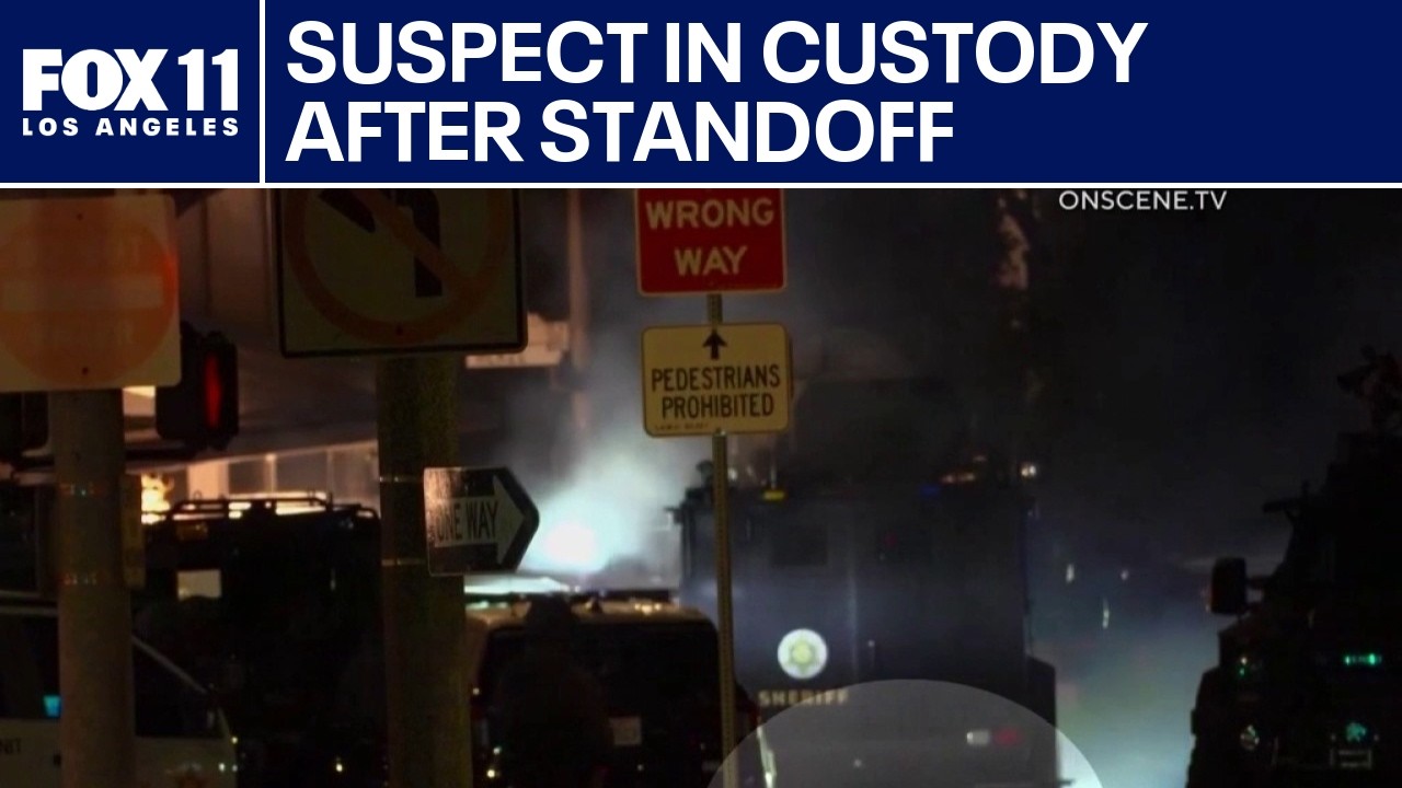 Attempted murder suspect in custody - YouTube