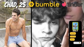 Going undercover on Dating apps as a Chad. (dating app experiment)