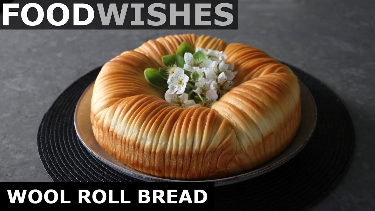 Wool Roll Bread - Chocolate Wool Bread - Food Wishes 