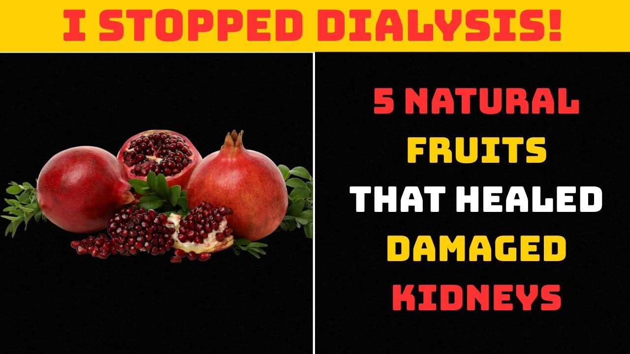 Kidney Detox Secrets: 5 Fruits Every Senior Over 60 Must Eat