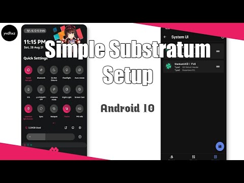 Setup Substratum#8 Simple Setup Android 10 Nusantara Project EOL/LTS, CORVUS, RR