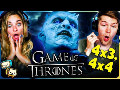 GAME OF THRONES 4x3 & 4x4 Reaction! | First Time Watch! | Peter Dinklage | Lena Headey