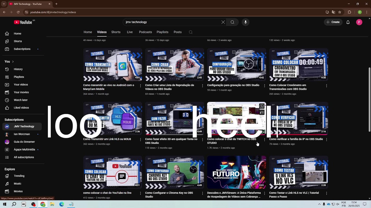 Stream test - YouTube