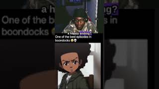 The funraiser is one the top episodes ever Twtich:#immbdmar #fyp #streamer #reaction #boondocks