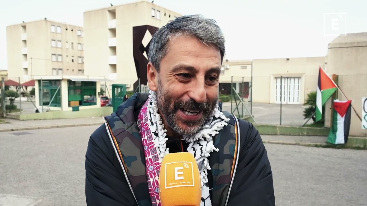 Sit-in davanti al carcere di Rossano per Ahmad: «Solidarietà non è terrorismo»