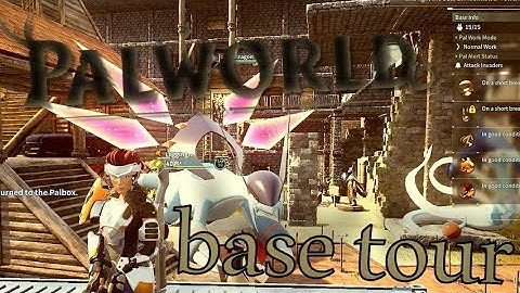 my palworld base tour  happy 1 year anniversary palworld