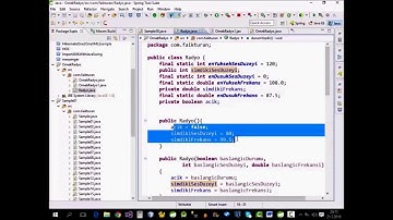 Java 046-Java OOP-5-Constructor, Yapıcı Metod