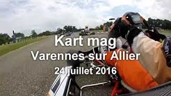 Kart mag à Varennes sur Allier: caméra embarquée en finale KZ2