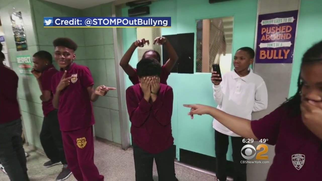 'Stomp Out Bullying' Mannequin Challenge - YouTube image.