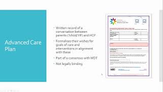 End of Life Care for Children and Families in the Hospital Setting