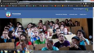 كيفية التسجيل في منصة E-Learning غرداية