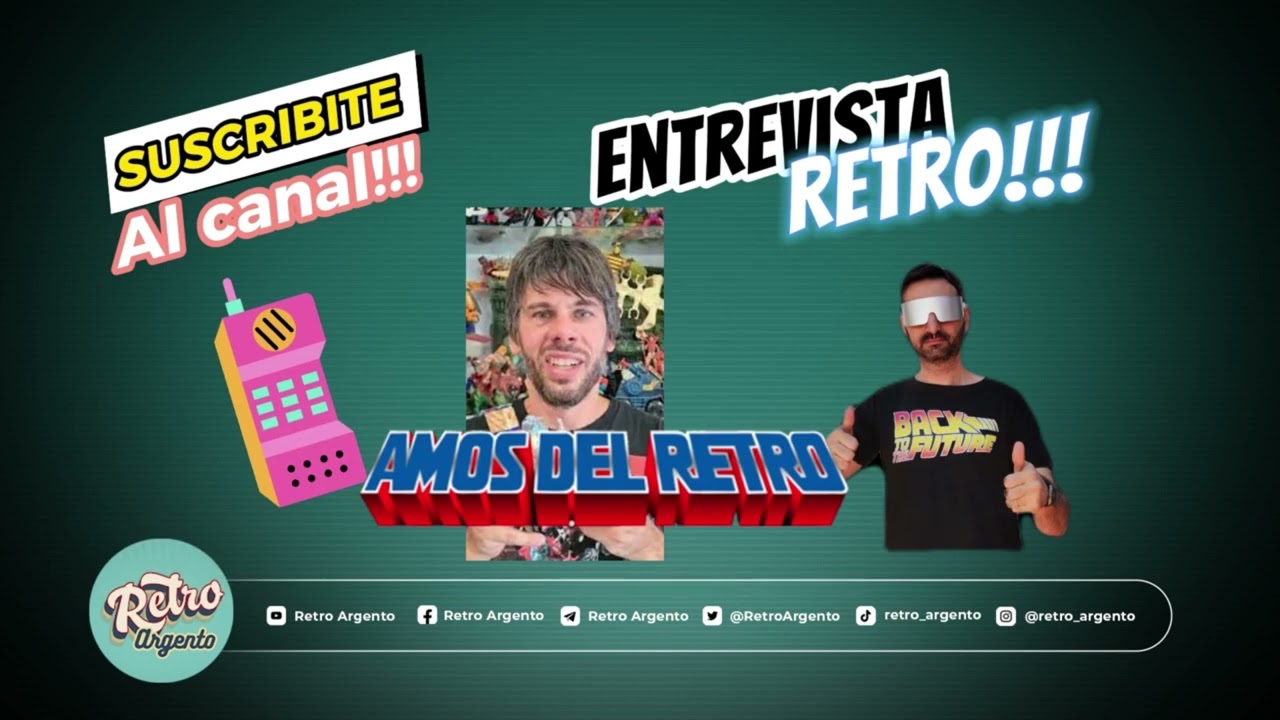 Amos del Retro - Javier Gallo en la Entrevista Retro