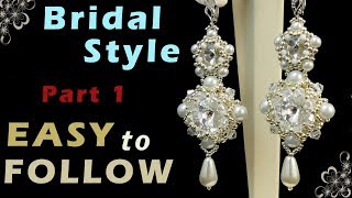 Part 1 beaded earrings